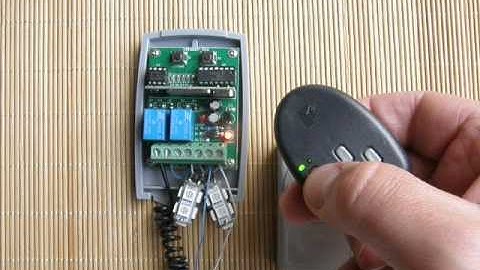 Universal Rolling,fixed code receiver programming procedure with PROTECO 433,92MHz remote controls