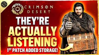 Crimson Desert Just Got SO Much Better | Storage, Fast Tr...