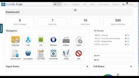 LeadsRain :- Create First Campaign, Call Time and Statuses