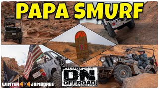 Willies Jeeps, Land Rovers, and Toyotas Hitting Papa Smurf! Winter Jamboree 2024! Sand Hollow Utah by Dirtnation Offroad 2,623 views 3 months ago 32 minutes