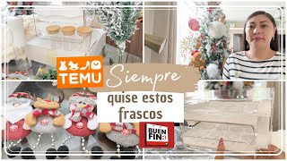 HAUL TEMU BUEN FIN 🧡/LO QUE PEDI VS LO QUE RECIBI/ TODO ESTÁ HERMOSO 🤩