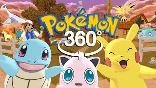 Pokémon GO 2!  360° Adventure Video!  (The First 3D VR Game Experience!)