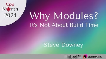 Why Modules?: It
