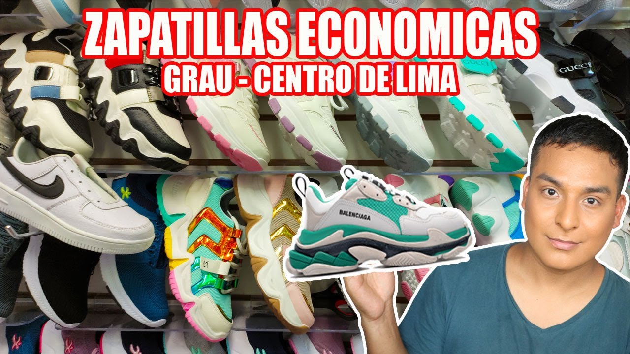 ZAPATILLAS ECONOMICAS - GRAU DE LIMA - YouTube