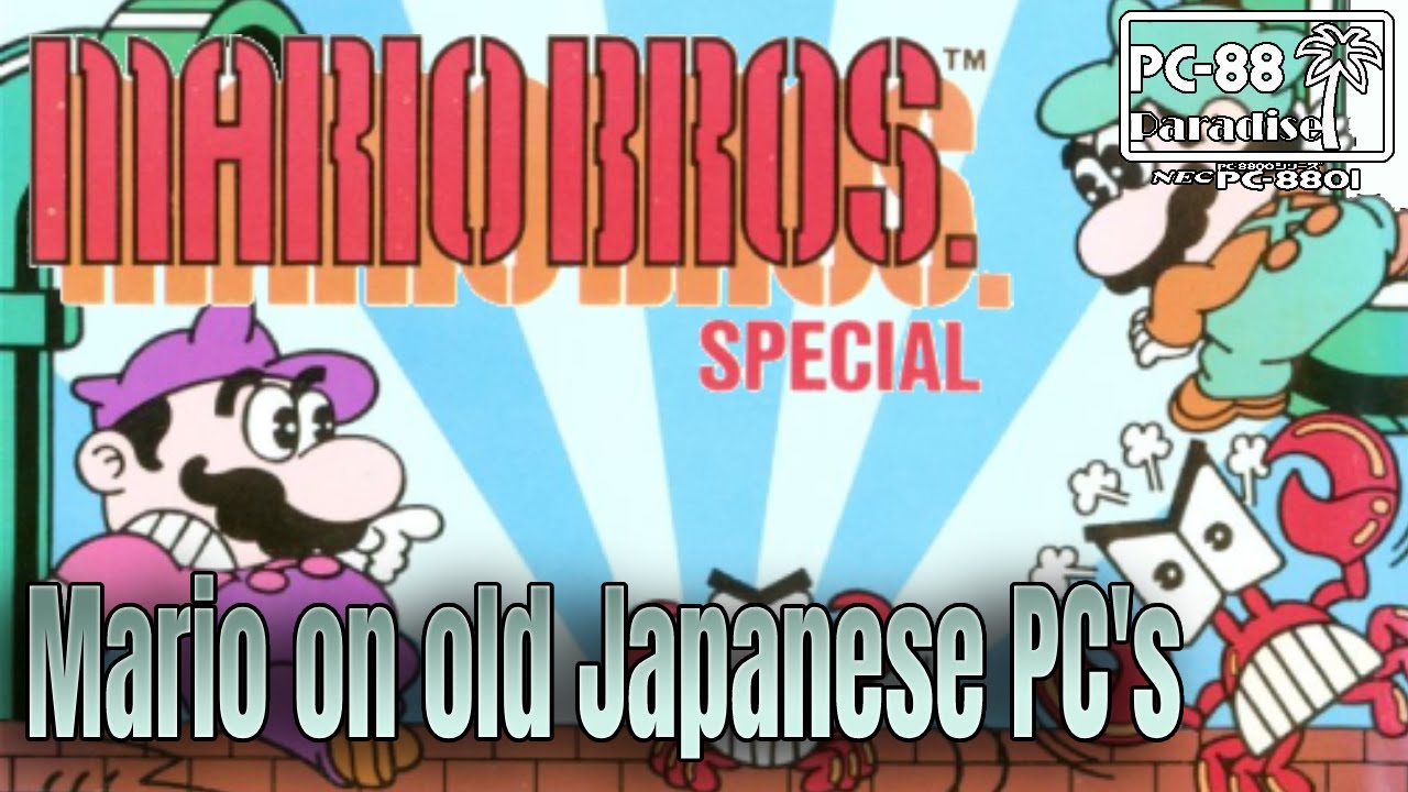 PC-6601mkⅡ PC-6601 MARIOBROS SPECIAL Super Mario Bros. Special - Super Mario Wiki, the Mario