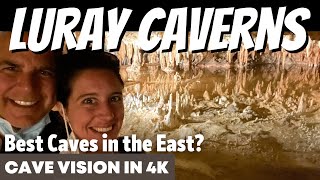 Luray Caverns Tour In Virginia In 4K