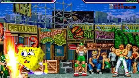 MUGEN Request: Asuna & Chun-Li Vs Spongebob V2 & Sakura