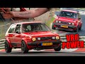 SHE BUILT TO SEND IT: RedRacing VW Golf 2 VR6 on the Nürburgring!