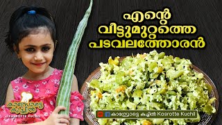 എന്‍റെ വീട്ടുമുറ്റത്തെ പടവലത്തോരന്‍ | കാസ്രോട്ടെ പടവലം വറവ്/തോരന്‍ | Kasrotte Padavalm Barav/Thoran