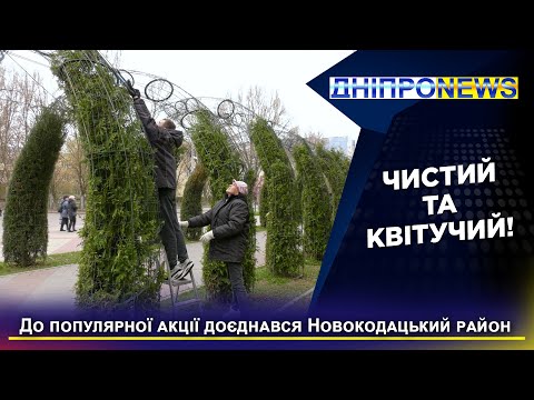 Чистий та квітучий! Дніпряни продовжують доглядати місто