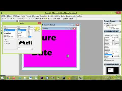 Comment mettre la date et heur dans votre application en visual basic 6 0