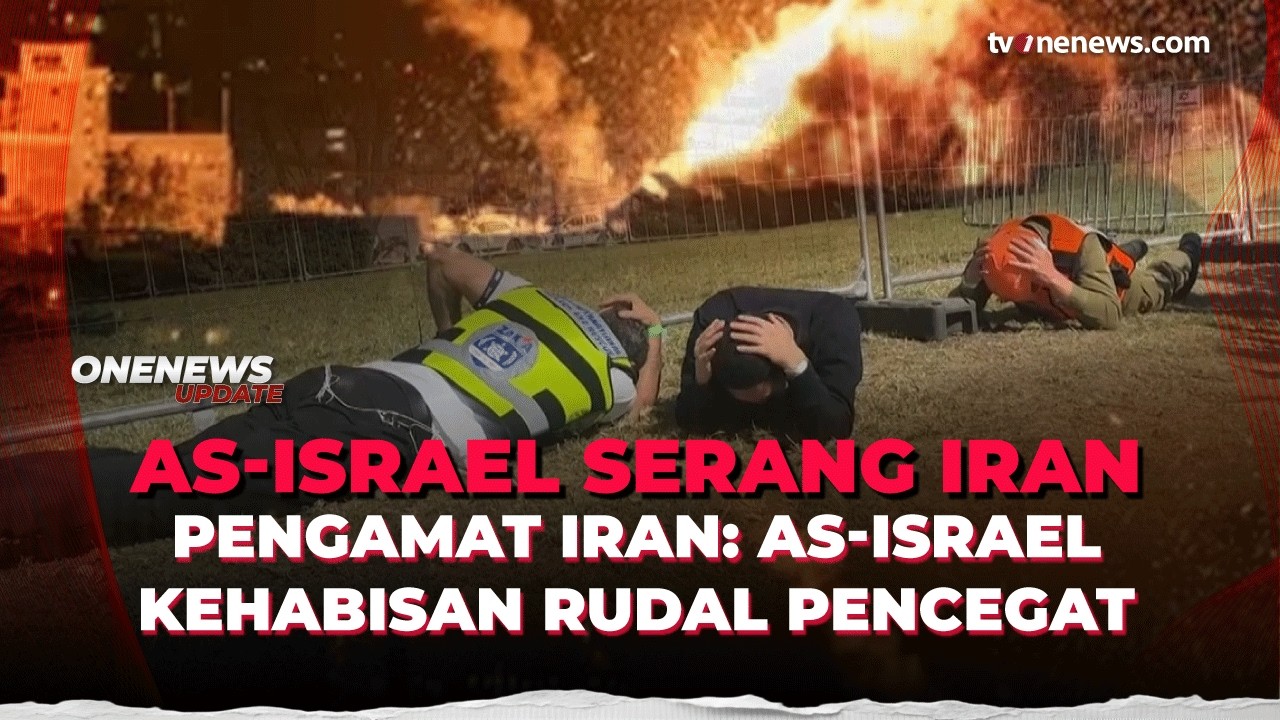 Perang Panjang Untungkan Iran? AS-Israel Diprediksi Kehabisan Rudal Pencegat | OneNews Update