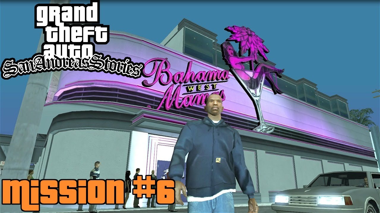 GTA San Andreas Stories - Mission #6 -  Stealing From The Bahama Mamas (HD)