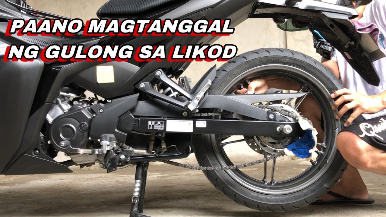 How to Remove Sniper 155 Rear Wheel