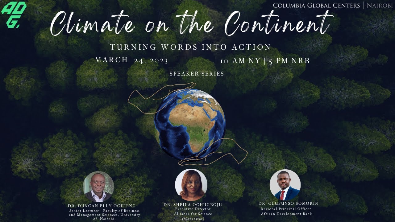 Climate on the Continent: Turning Words into Action - YouTube