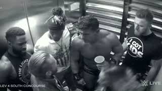 R-Truth , EC3 , carmella, Cedric Alexander and Health  Stucks in an Elevator WWE RAW 10 JUNE 2019