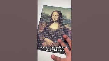 PART 1 of attempting to draw the Mona Lisa 😳 #shorts #art