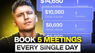 How I Book 3-5 Sales Meetings DAILY (90% Automated!)