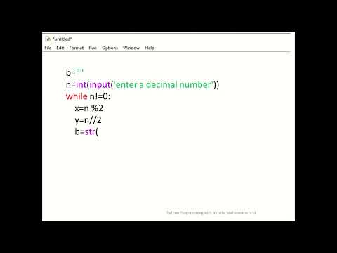 Decimal to Binary 2