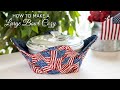 How to Make a Large Bowl Cozy | a Shabby Fabrics Tutorial