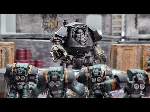 My first game of Zone Mortalis! Warhammer Horus Heresy, Iron Hands v Sons of Horus,
