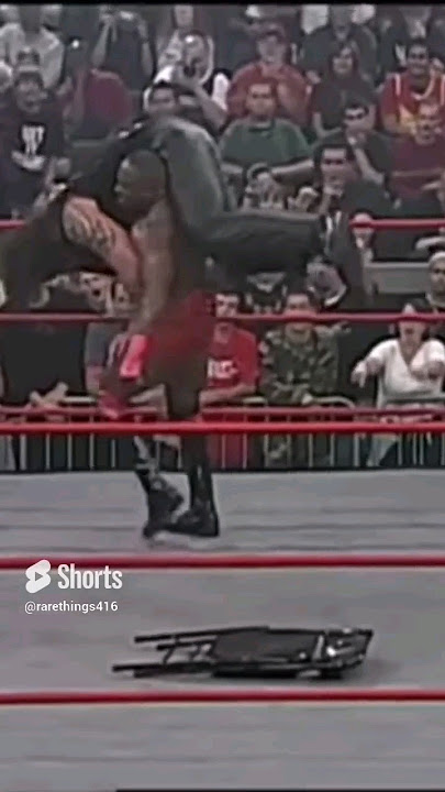 Monty Brown Destroy Abyss By RunningBody Slam in Chair