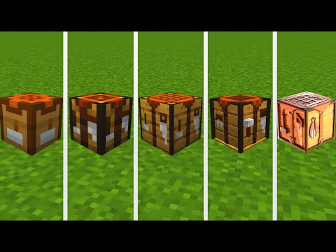 crafting table textures