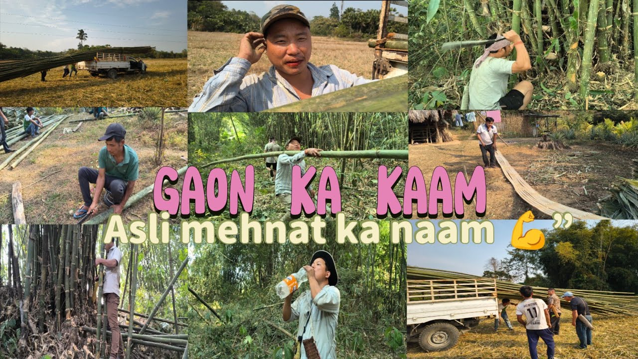 BASTI LIFE  “Gaon ka kaam, asli mehnat ka naam 💪”