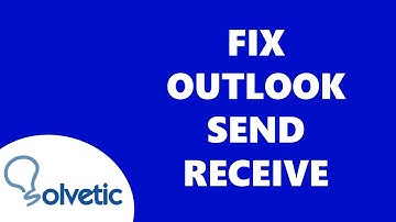 How to FIX Outlook Send Receive Error SOLVED ✅✅