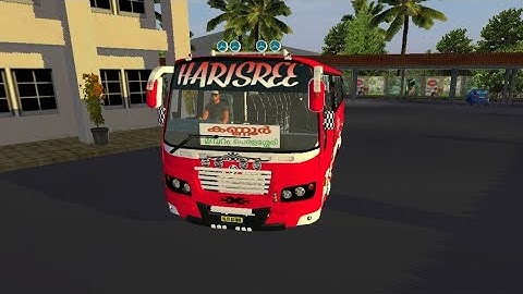 new private bus mod kondody calistaNDXV2 by nechuzzgaming nd teamkbr  harisree red color code livery