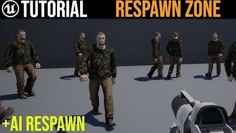 UE4 AI/Item Respawn Zone