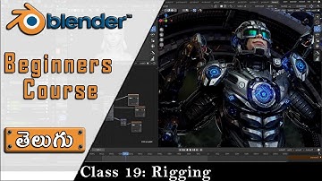 Rigging in Blender [ TELUGU ] || Blender Tutorials for Beginners || Lucky Studios