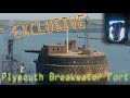 Plymouth Breakwater Fort EXCLUSIVE FIRST TIME SEEN 4K