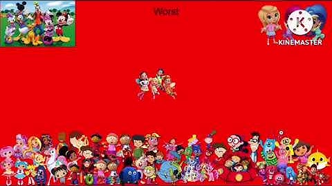 (Remake) My Best To Worst Character List Part 10