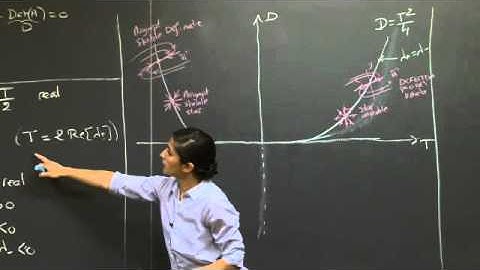 Trace-Determinant Diagram | MIT 18.03SC Differential Equations, Fall 2011
