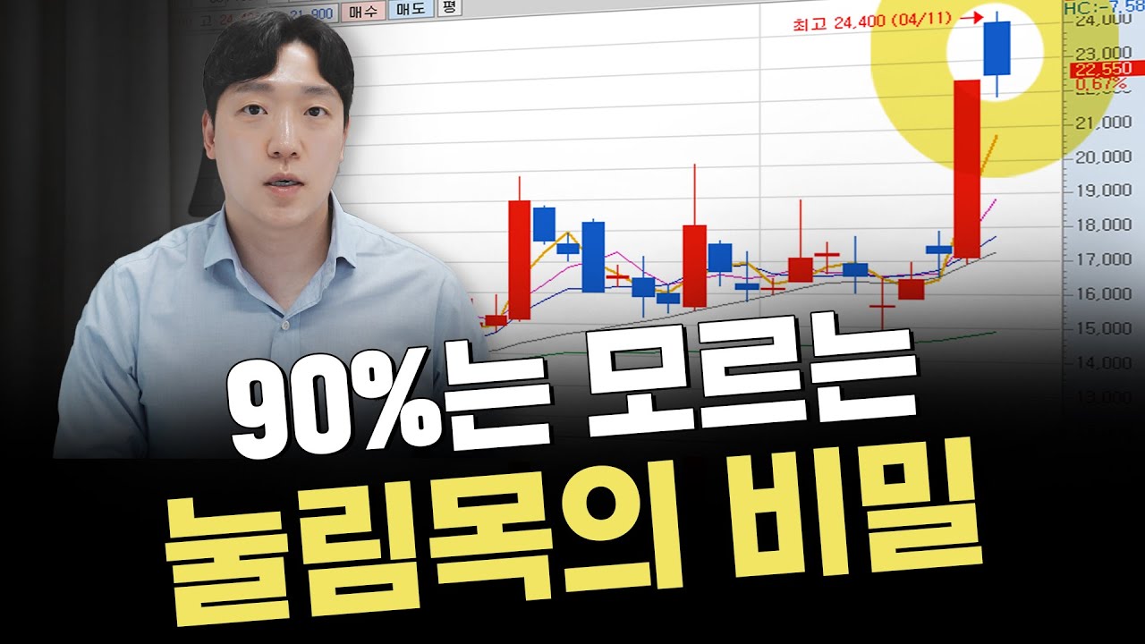 이것도 모르고 눌림하다 큰일 납니다｜차트스터디