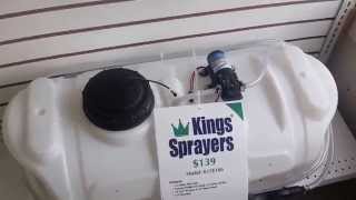 Testing the Kings Sprayer 15 Gallon Economy Sprayer # K15E100