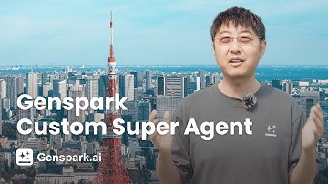 🚀 Introducing Genspark Custom Super Agent | Build Your Own AI Agent with One Prompt