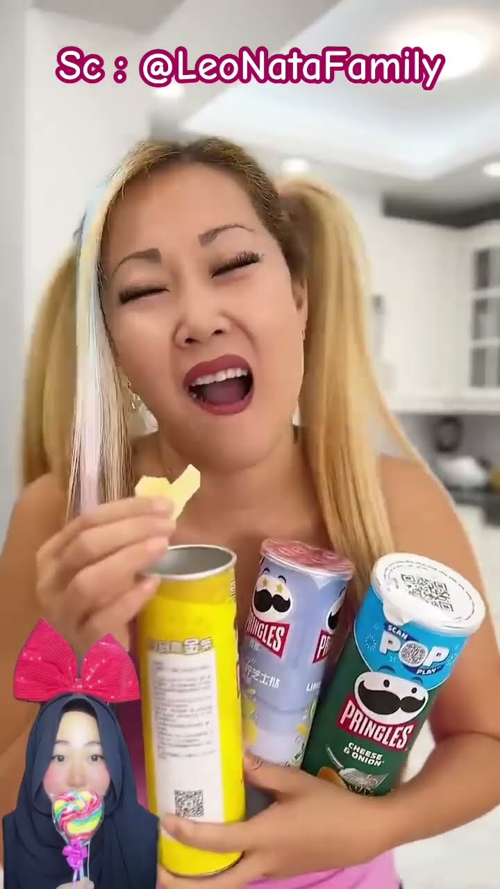 MAMA JANGAN MAKAN KERIPIK ADIK ⁉️ tapi ending nya ? @LeoNataFamily #shorts #funny #dubbing