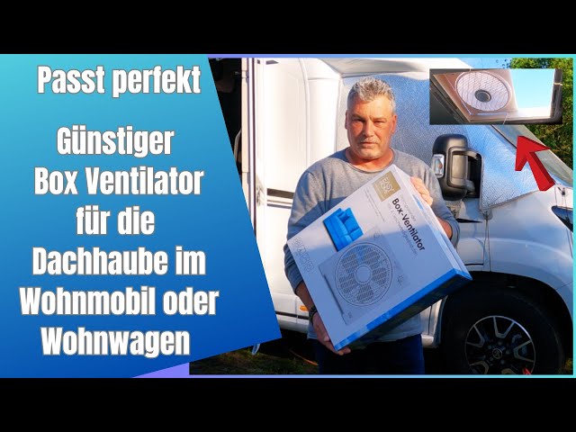 Geheim Tipp!!!! Dieser Ventilator passt in die Dachhaube vom