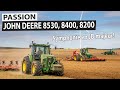 JOHN DEERE 8530 & 8400 / Horsch Pronto 6 KR et Kverneland RX100