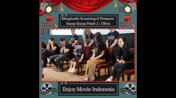 Presscon para pemain sayap-sayap patah 2 : Olivia #filmbioskop #aryasaloka #film