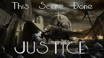 The Lord Of The Rings: The Return of the King - Gandalf vs Witch-King of Angmar (Book Accurate Edit)