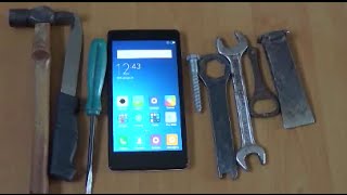 Xiaomi Redmi Note Prime Display Scratch Test