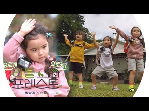 5살 리틀이들의 귀여운 상어 가족 춤! @리틀 포레스트 16회 20191007