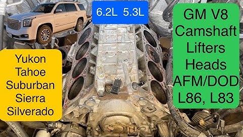GM V8 Cam lifters head gasket replacement 6.2L 5.3L L86 L83 Yukon Tahoe Sierra Silverado Suburban 