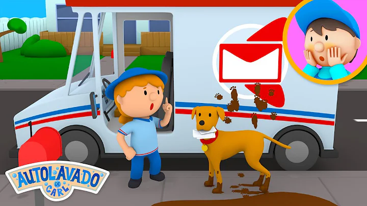 El Camión De Correos De Amelia | El Autolavado de Carl | Caricatura Para Niños