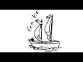 Boat, how to draw a pirate ship for kids step by step   Easy drawing