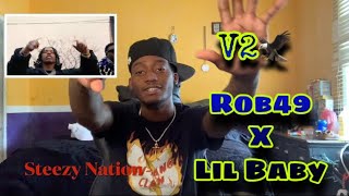 Rob49 ft. Lil Baby - Vulture Island V2 (Official Video) Reaction Video