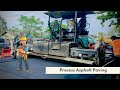 Modern Road Construction Technology | Process Asphalt Paving Step By Step and Techniques